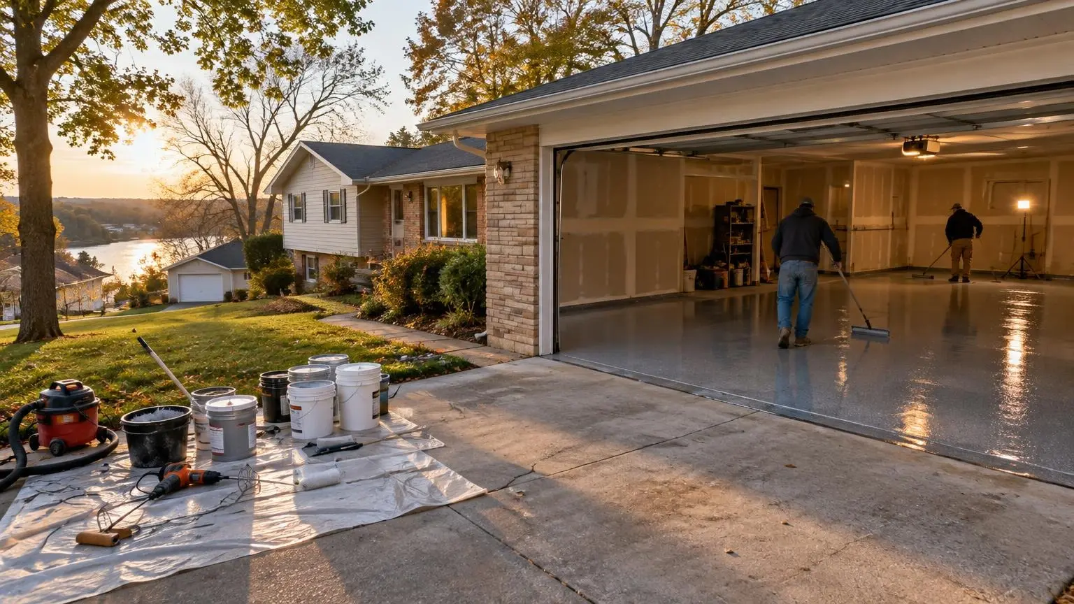 Epoxy Flooring in Ann Arbor, MI